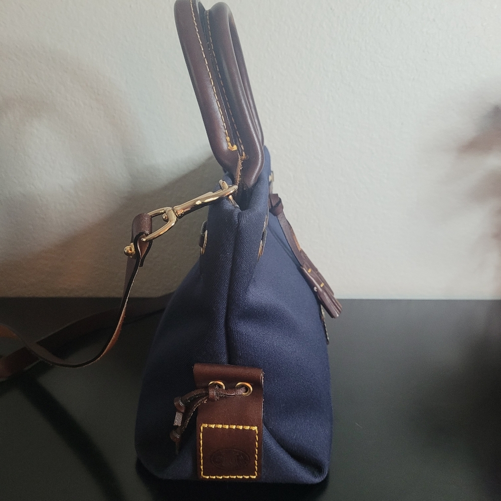 Dooney Bourke Tassel Tote Satchel - Picture 6 of 14